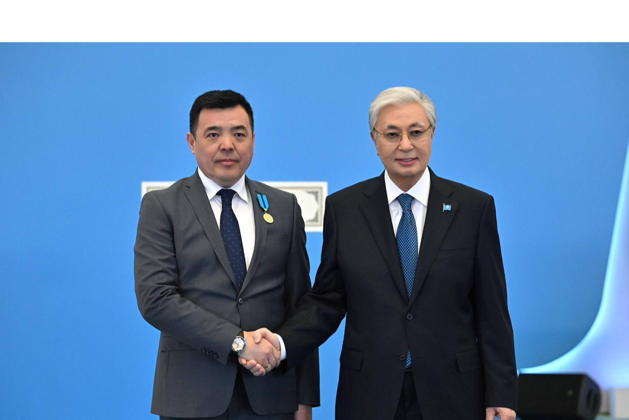 РАА ТӨРАҒАСЫ МӘДИ МЫРЗАҒАРАЕВ МЕМЛЕКЕТТІК МАРАПАТПЕН МАРАПАТТАЛДЫ