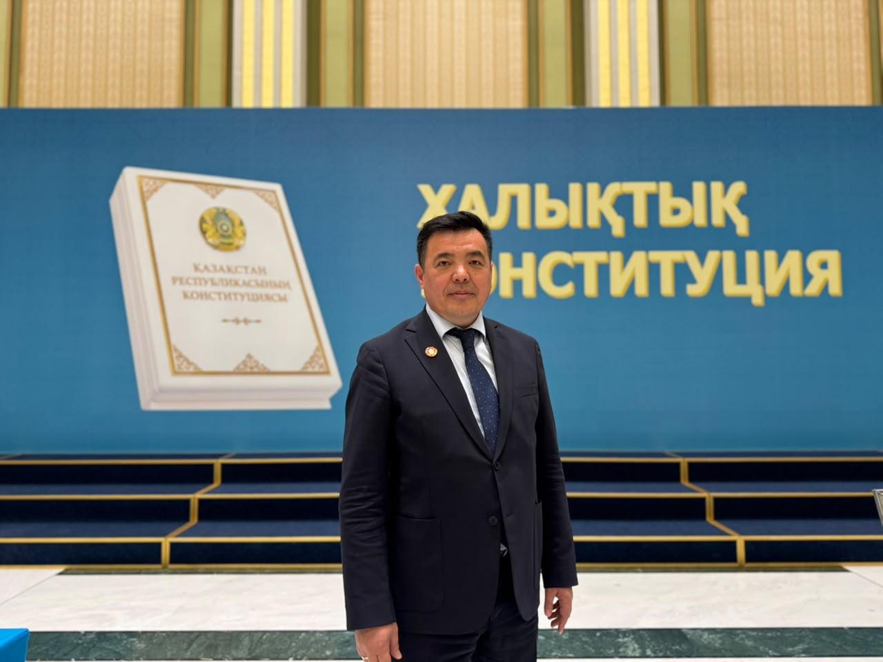  Председатель РКА принял участие в конференции, посвященной вступлению в силу новой Конституции